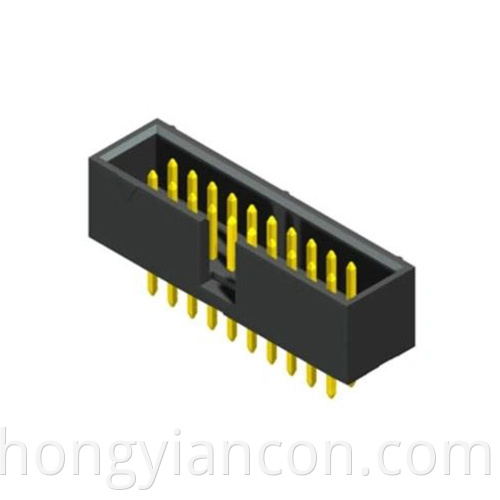 1 27mm 180 Degree Box Header Connector